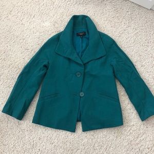 Teal Swing Jacket